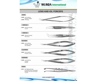 Lens and IOL Forceps 